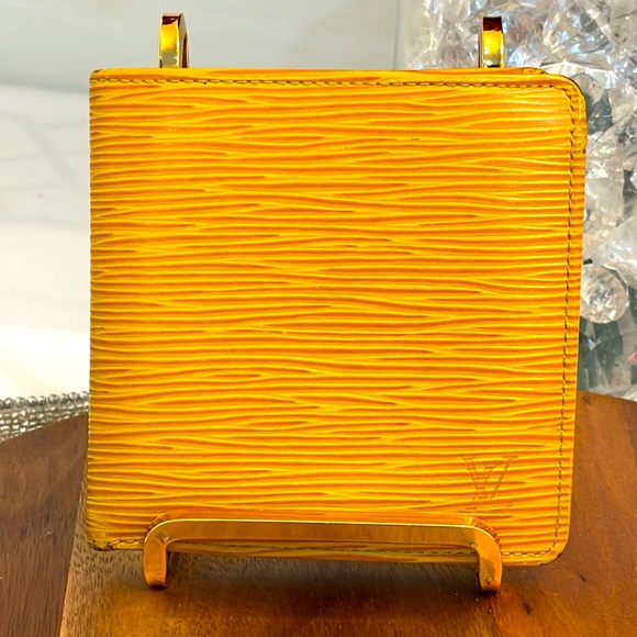 Louis Vuitton Other - one sale Louis Vuitton Man’s wallet Yellow Vernis in good condition